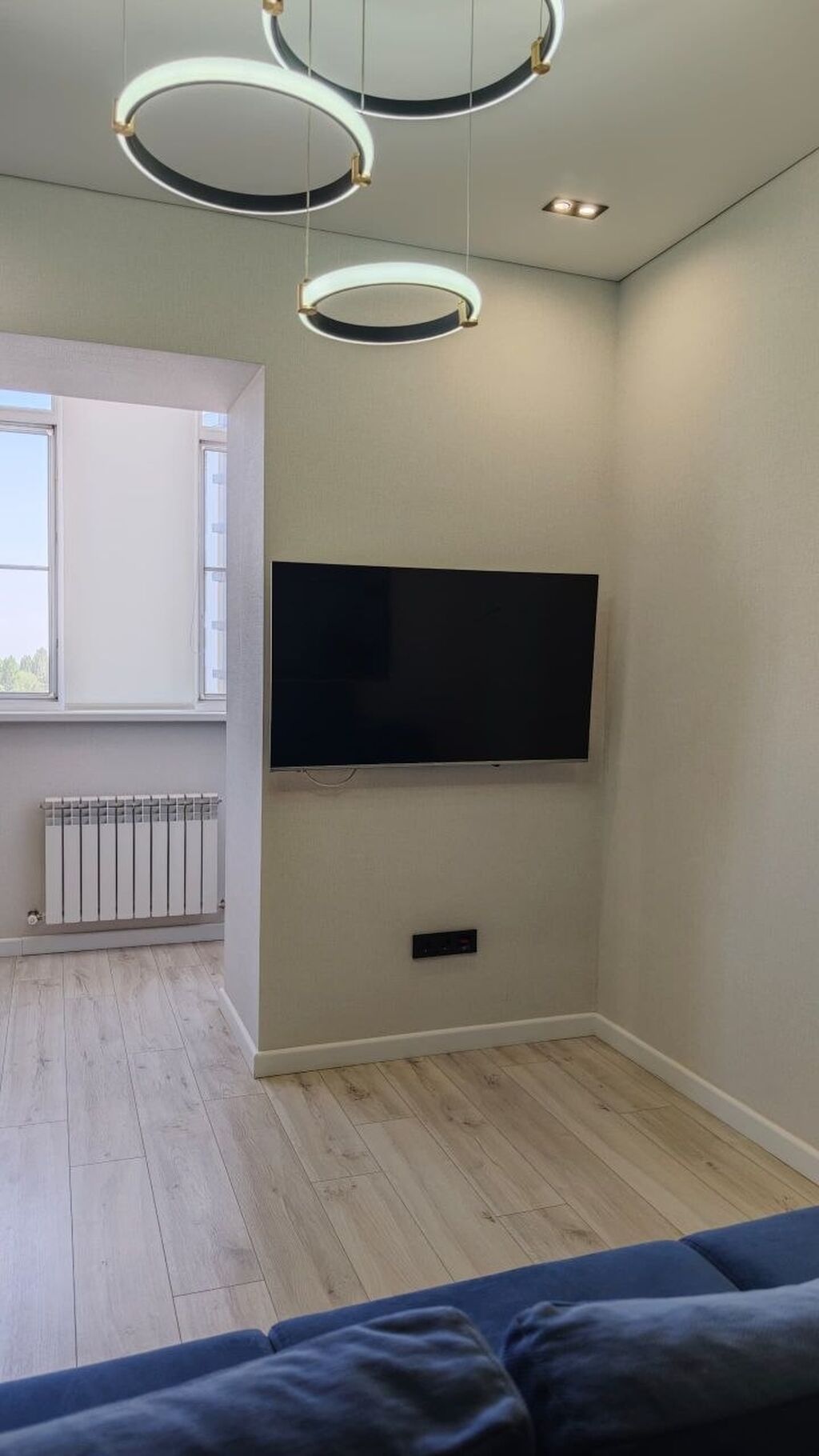 2 комнаты, 44 м², Кок-Жар ж/м Элитка, 8 этаж, Дизайнерский ремонт: фото 4