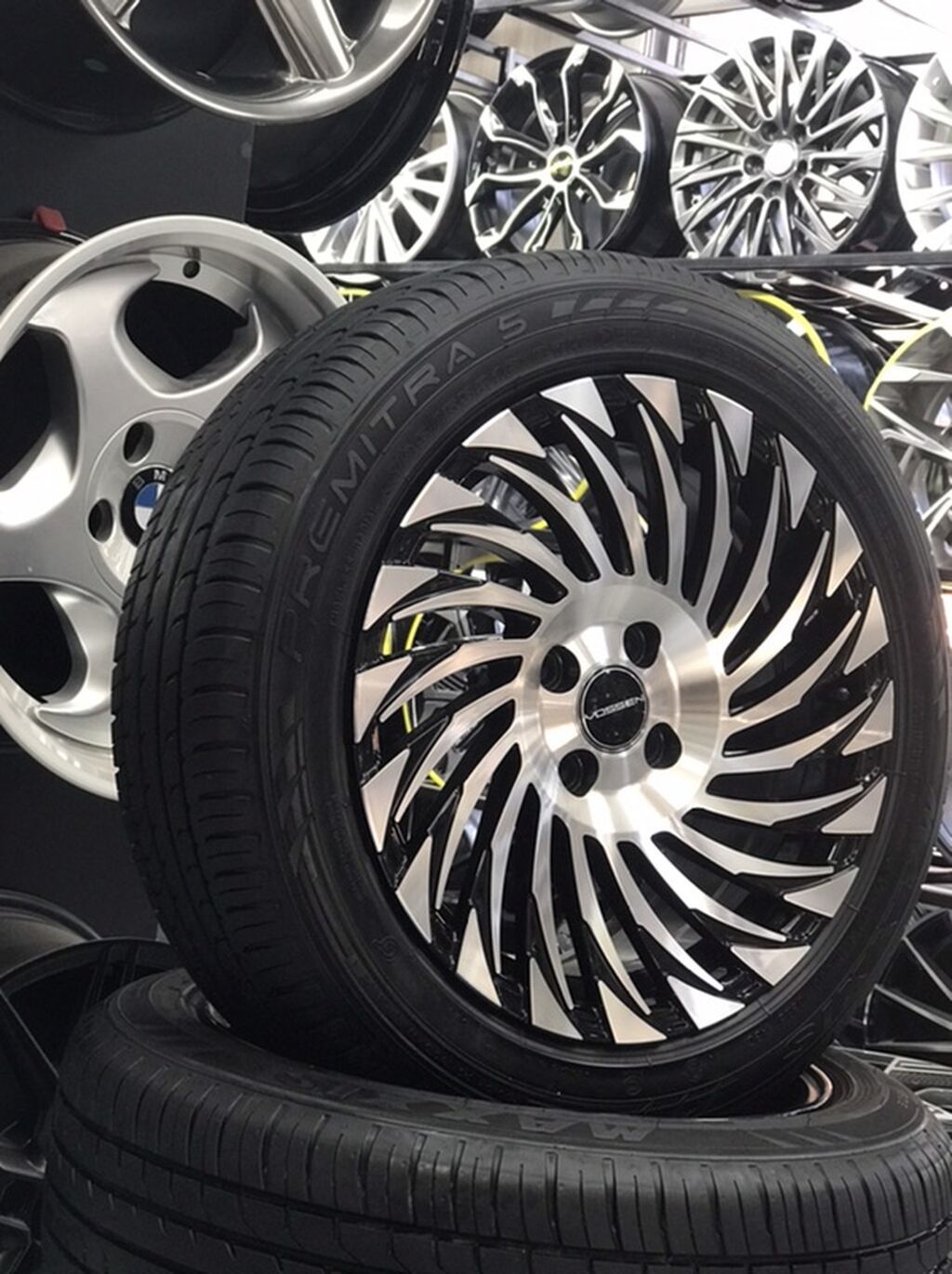 Колеса в сборе 195 / 55 / R 16, Лето, Новый, Комплект, Легковые, Литые, отверстий - 5: фото 2