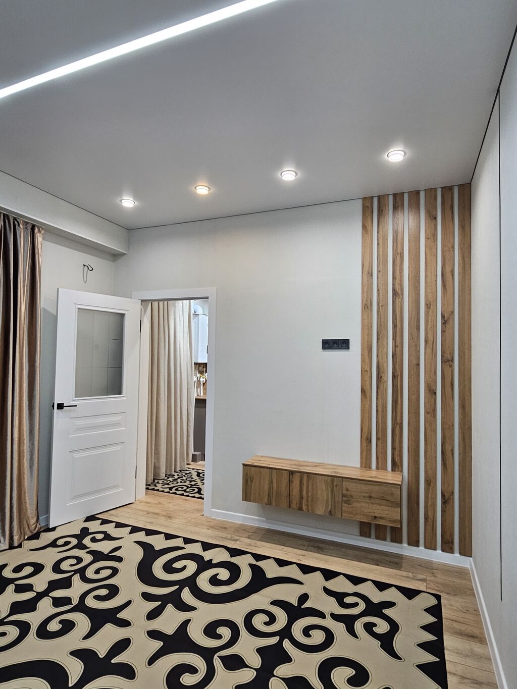 1 комната, 30 м², Таатан ТЦ 2 этаж, Дизайнерский ремонт: фото 5