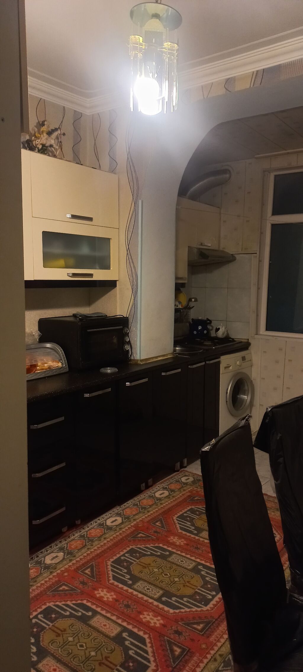 3 otaqlı, 100 kv. m