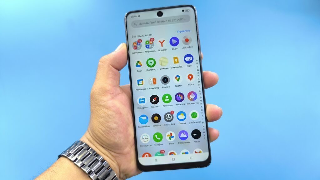 Realme 10 Pro, Б/у, 128 ГБ, цвет - Серый, 2 SIM: фото 3