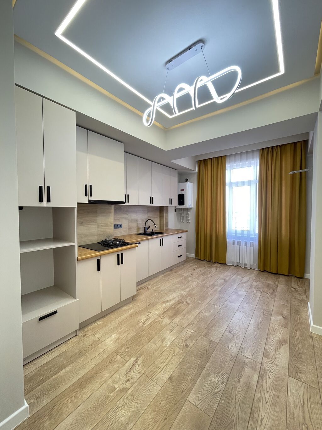 2 комнаты, 68 м², Кок-Жар ж/м Элитка, 12 этаж, Дизайнерский ремонт: фото 4