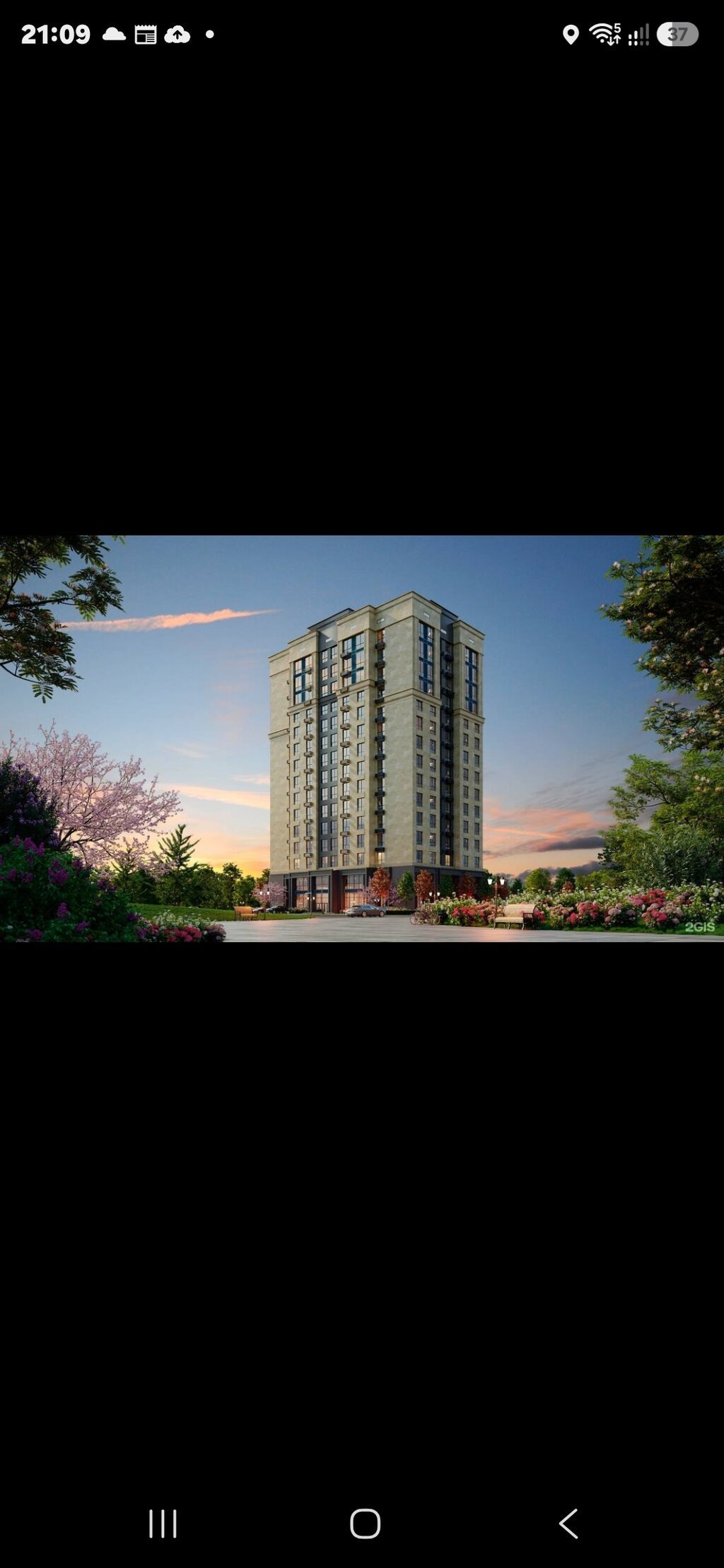 2 комнаты, 52 м², Асанбай мкр Элитка, 10 этаж, ПСО (под самоотделку): фото 5
