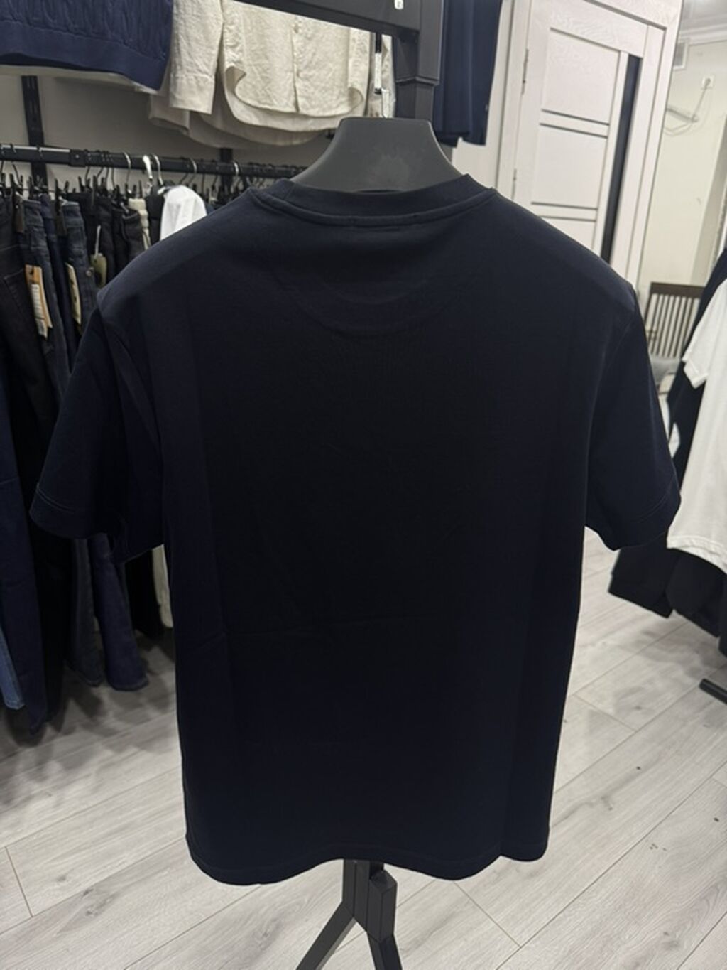 Мужская футболка, XL, 2XL, S, Новый, цвет - Синий, Самовывоз: фото 3