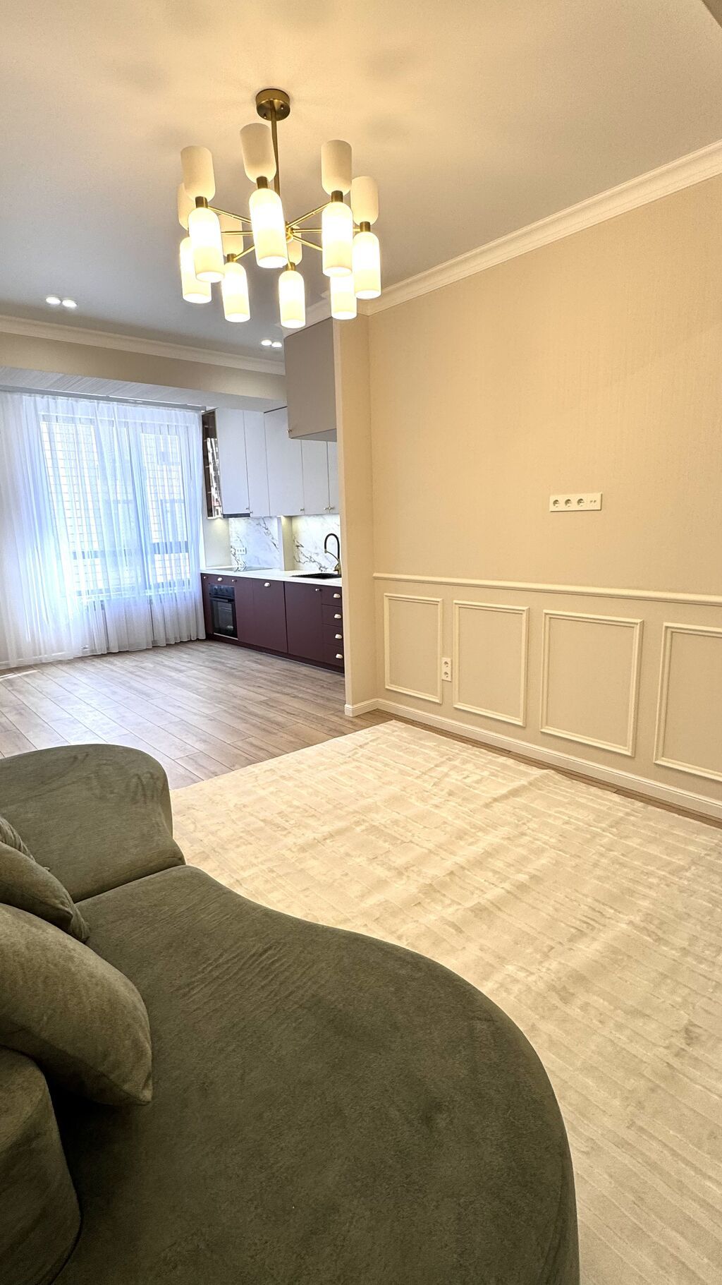 3 комнаты, 80 м², Элитка, 4 этаж, Дизайнерский ремонт: фото 2