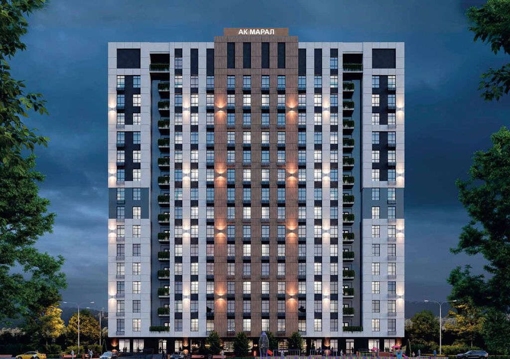 1 комната, 48 м², Пишпек Элитка, 9 этаж, ПСО (под самоотделку): фото 3