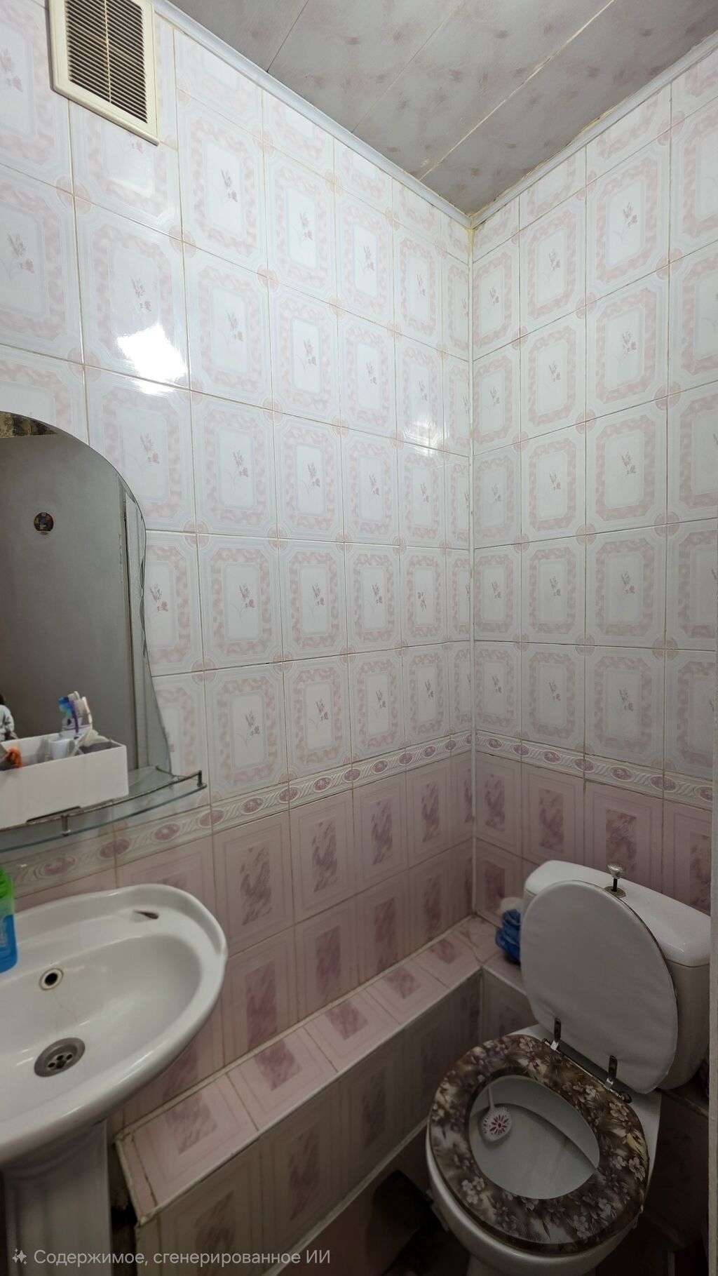 3 комнаты, 65 м², Аламедин-1 мкр 105 серия, 4 этаж, Косметический ремонт: фото 7