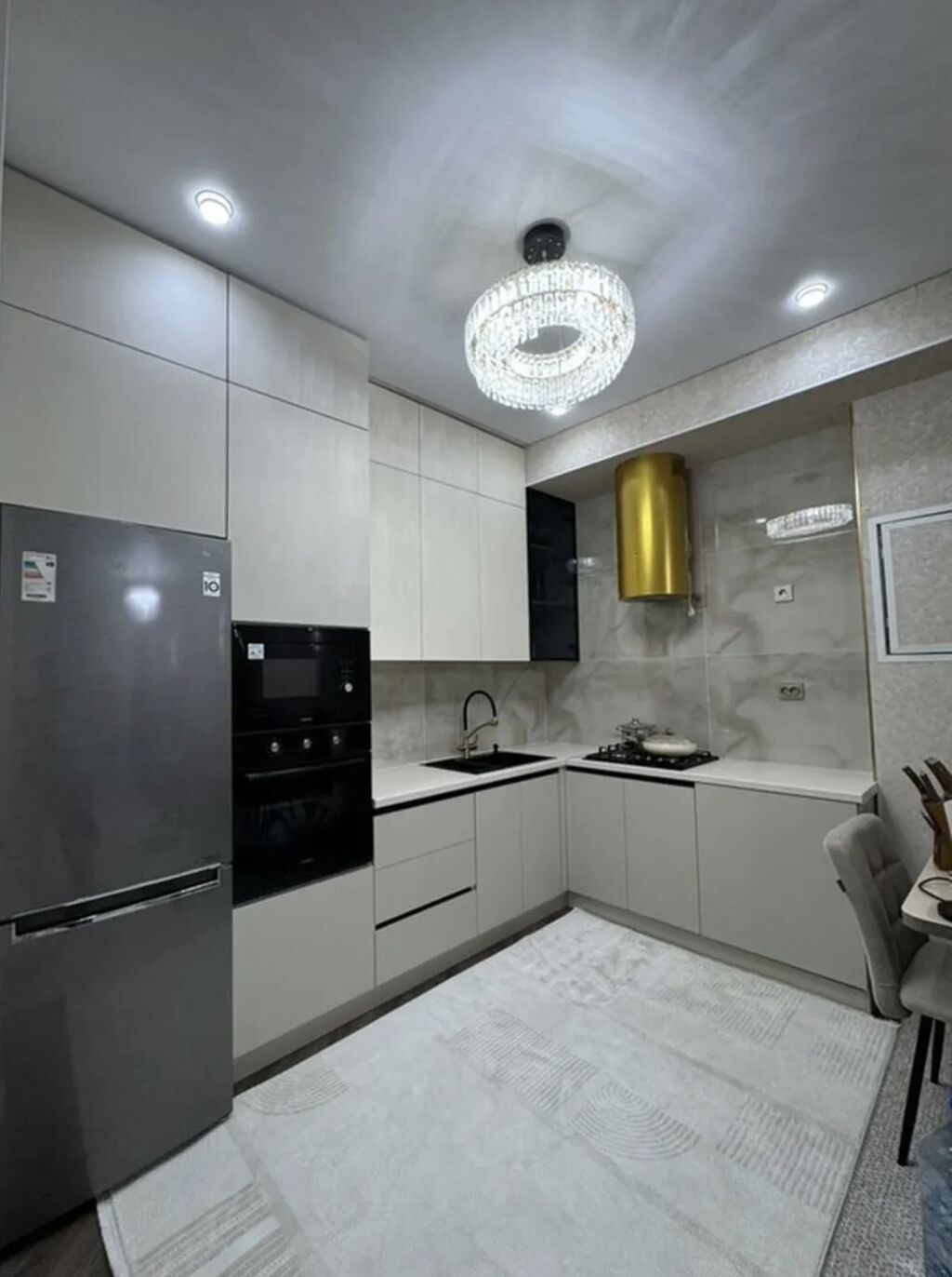 2 комнаты, 61 м², Асанбай мкр Элитка, 7 этаж, Дизайнерский ремонт: фото 4