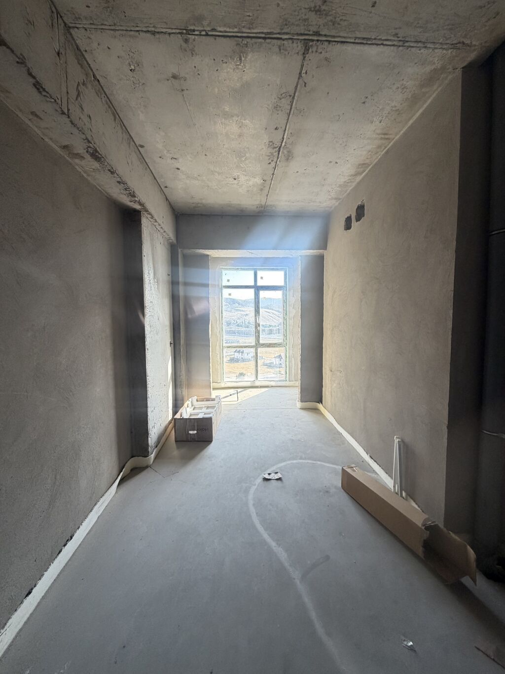 1 комната, 43 м², Асанбай мкр Элитка, 13 этаж, ПСО (под самоотделку): фото 7
