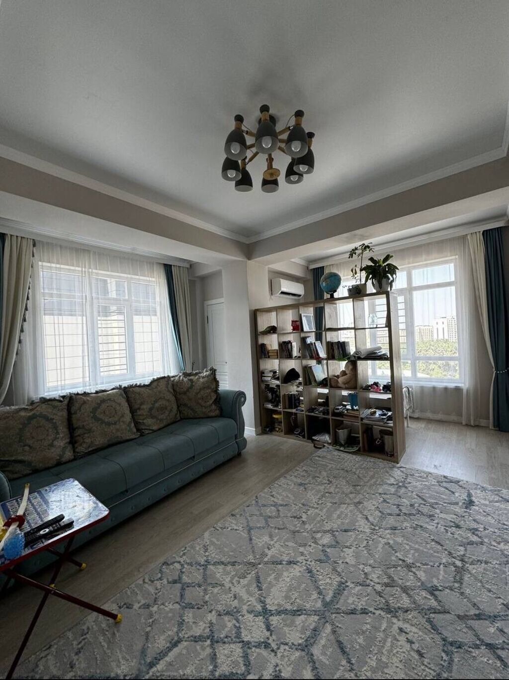 3 комнаты, 80 м², Золотой квадрат Элитка, 9 этаж, Евроремонт: фото 2