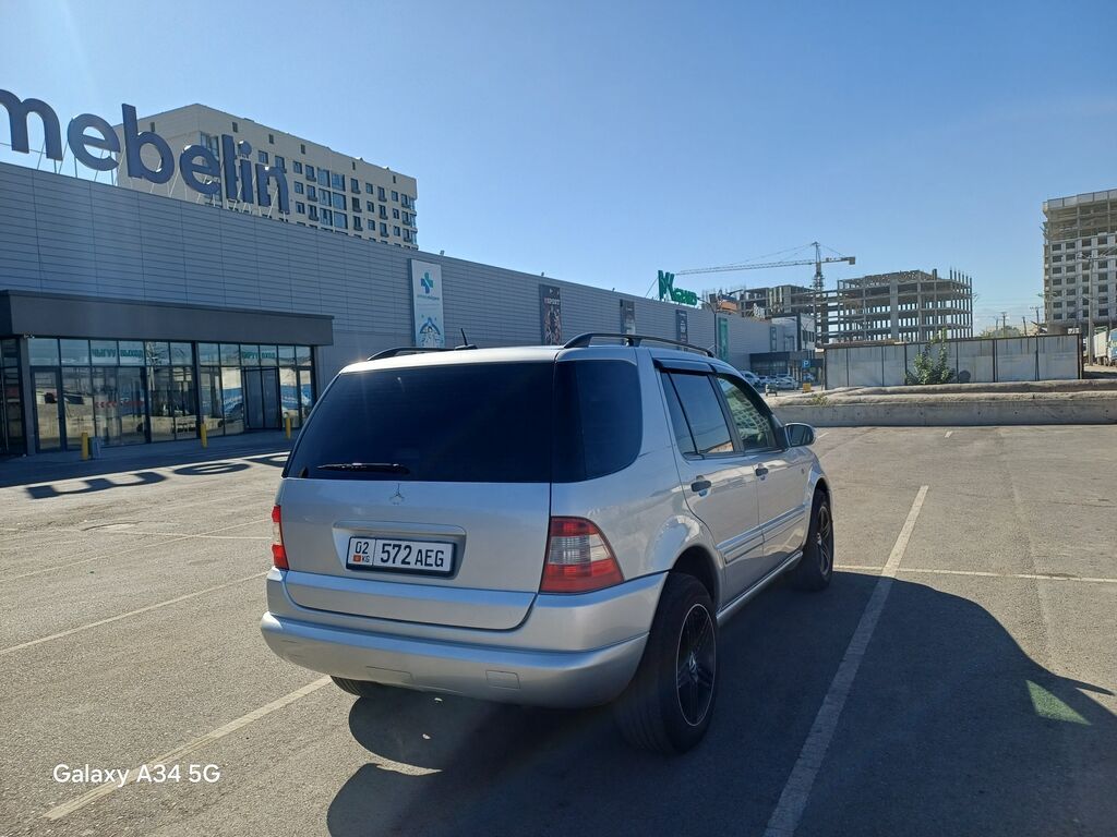 Mercedes-Benz ML-Class: 2002 г., 2.7 л, Типтроник, Дизель, Кроссовер: фото 3