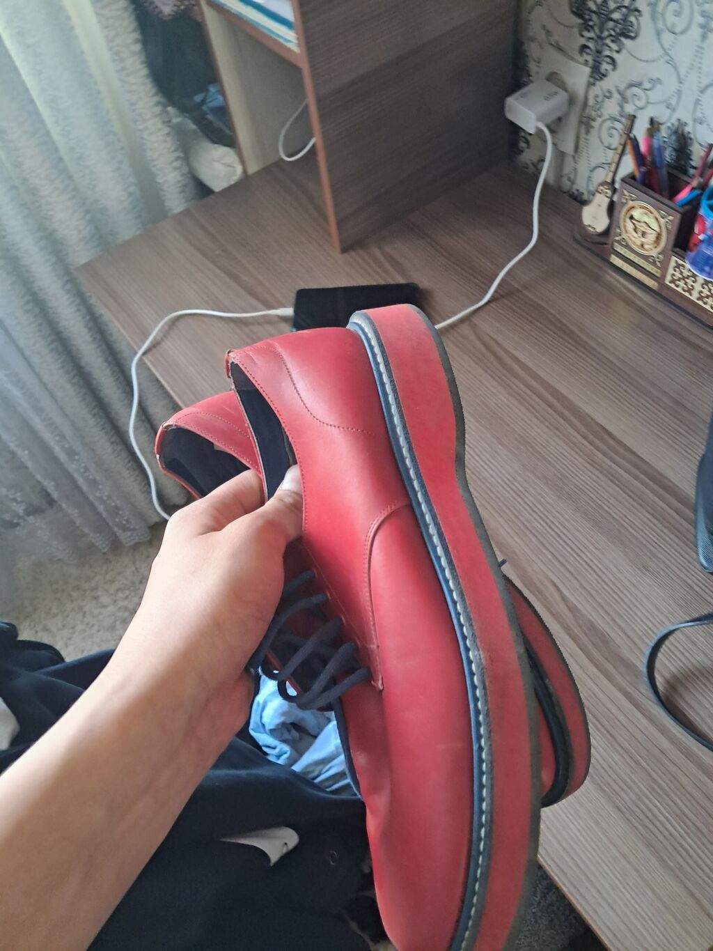 Яркие мужские дерби Clowwright’s (English Shoes), модель Custom Grade: фото 2