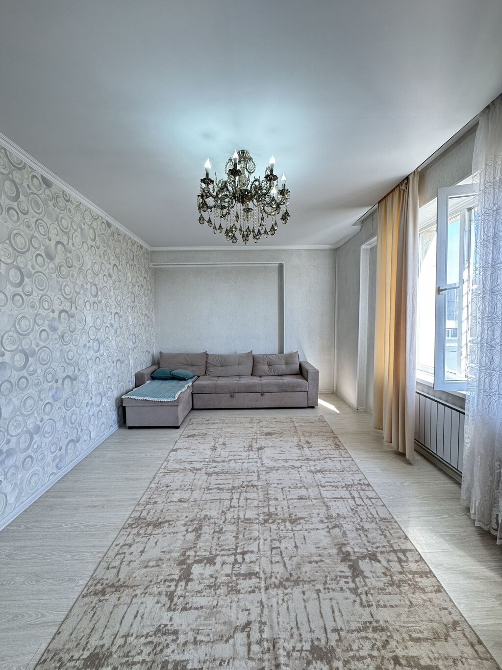 1 комната, 48 м², Тунгуч мкр Элитка, 3 этаж, Евроремонт: фото 5