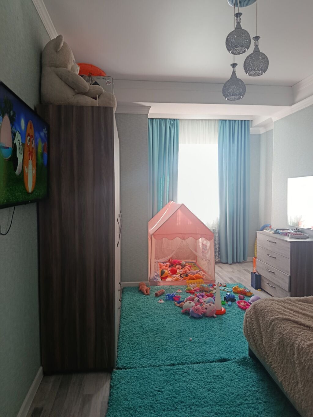 2 комнаты, 68 м², Аламедин-1 мкр Элитка, 6 этаж, Евроремонт: фото 7