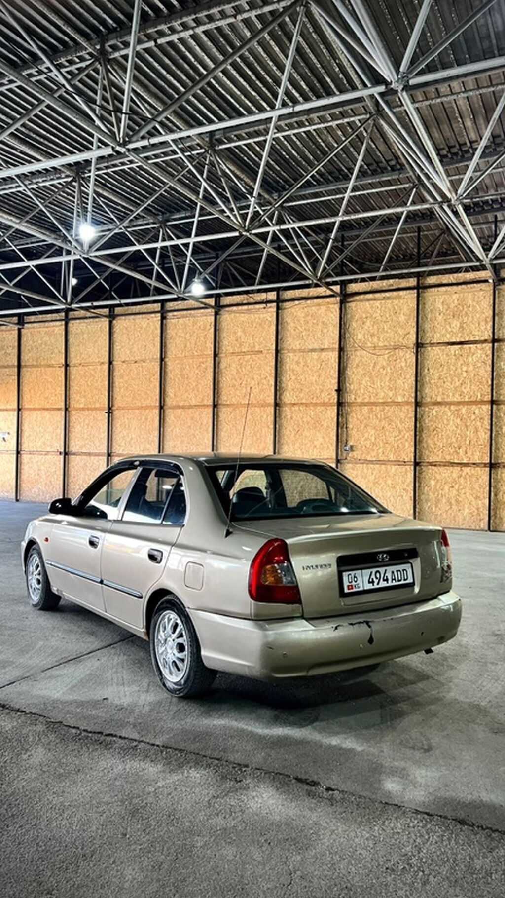 Hyundai Accent: 2003 г., Автомат, Бензин, Седан: фото 2
