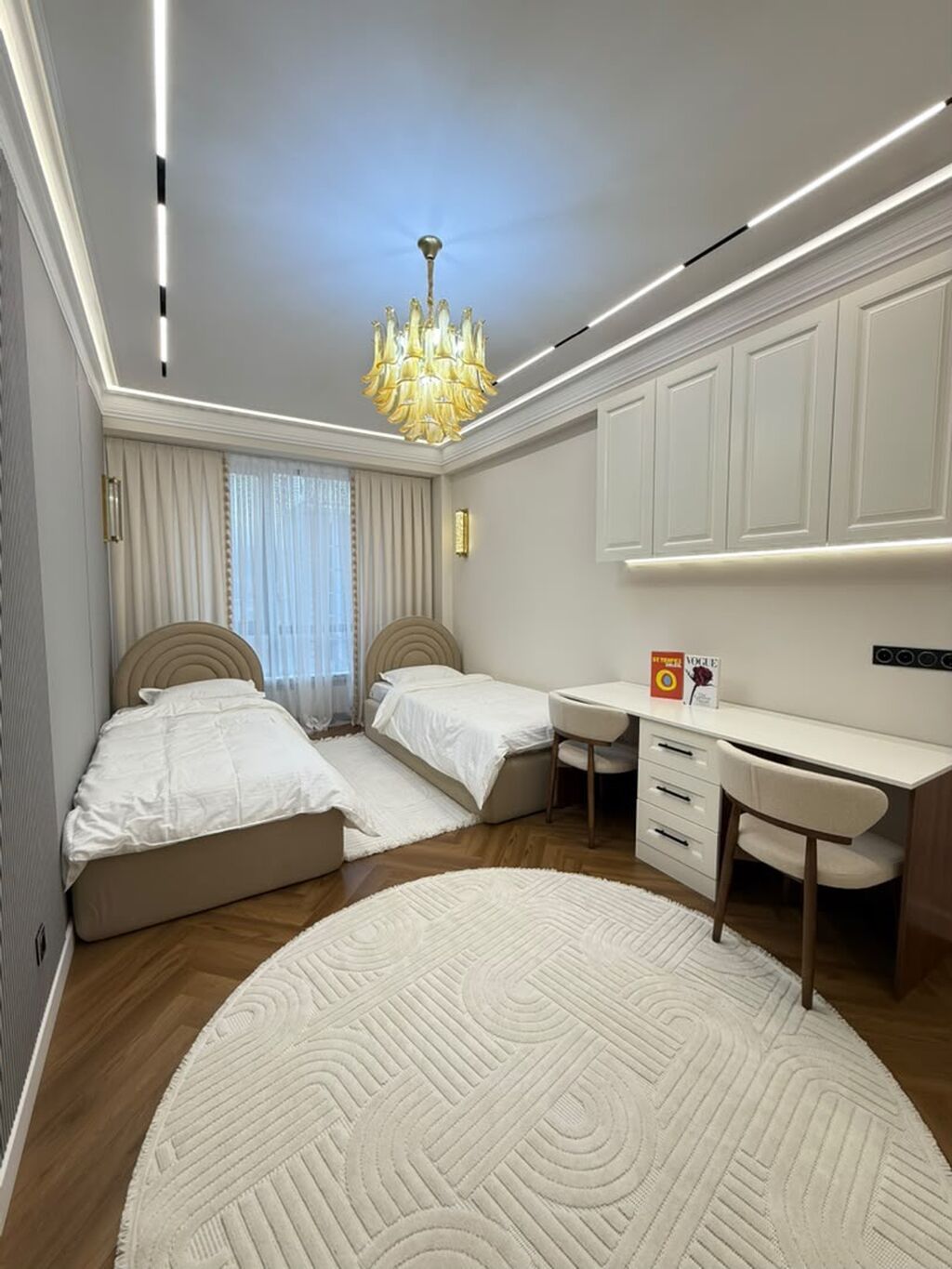 3 комнаты, 116 м², Асанбай мкр Элитка, 14 этаж, Дизайнерский ремонт: фото 6