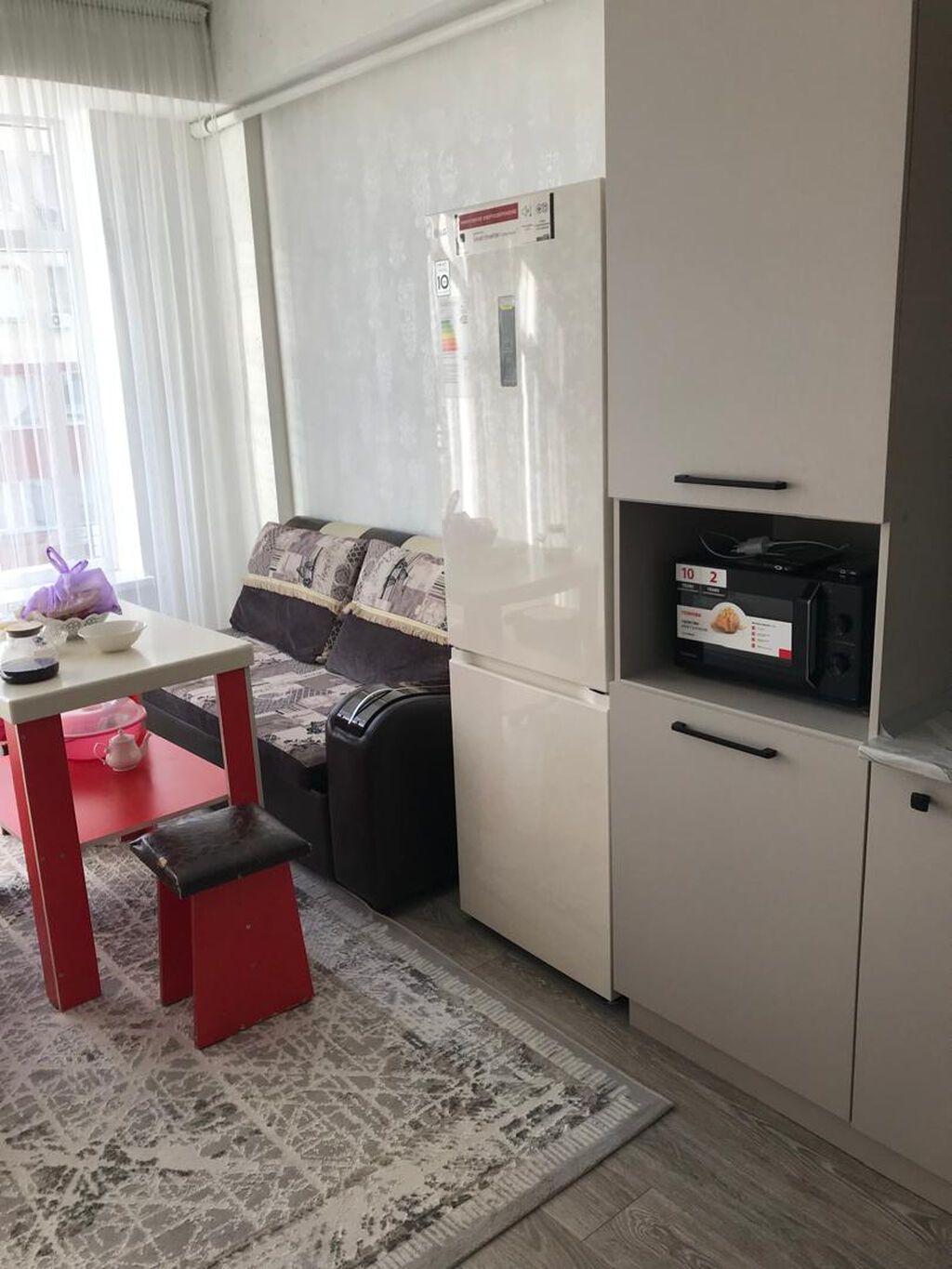 1 комната, 50 м², Джал мкр (в т.ч. Верхний, Нижний, Средний) Элитка, 3 этаж, Евроремонт: фото 4