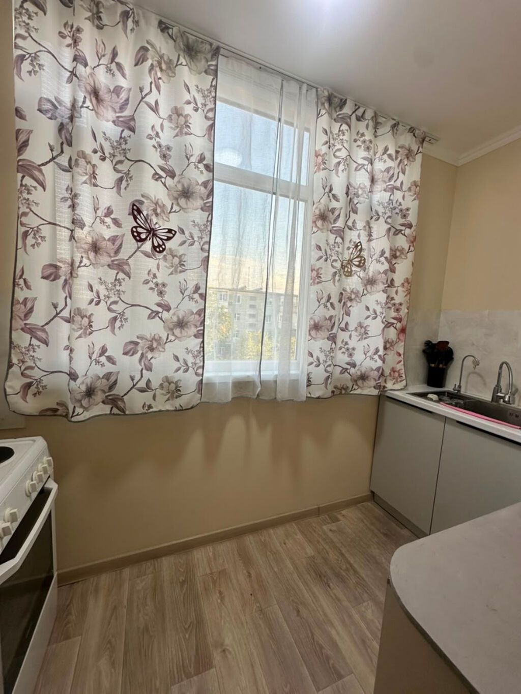 2 комнаты, 60 м², 5 мкр 105 серия, 4 этаж, Евроремонт: фото 7