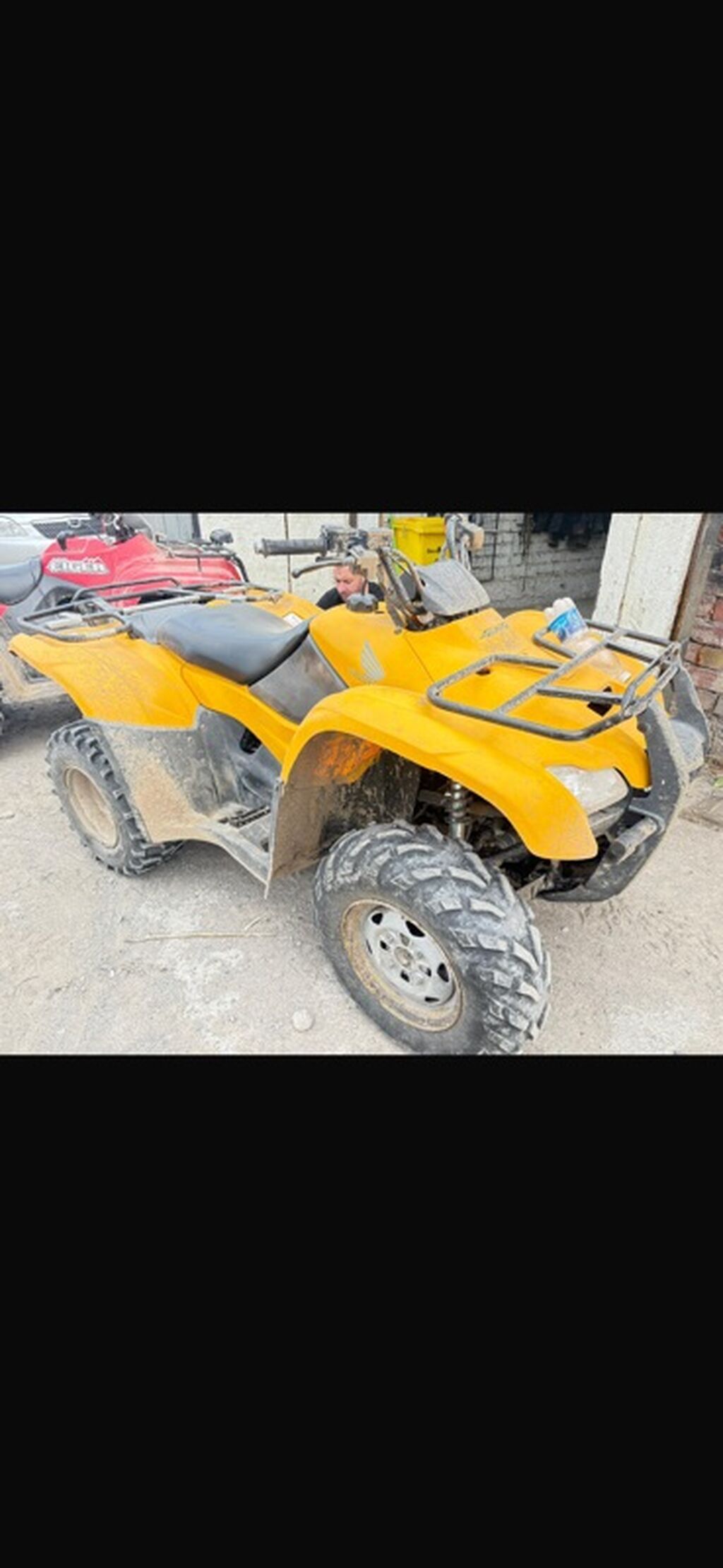Квадроцикл Honda, Бензин, 420 куб. см, Взрослый: фото 1