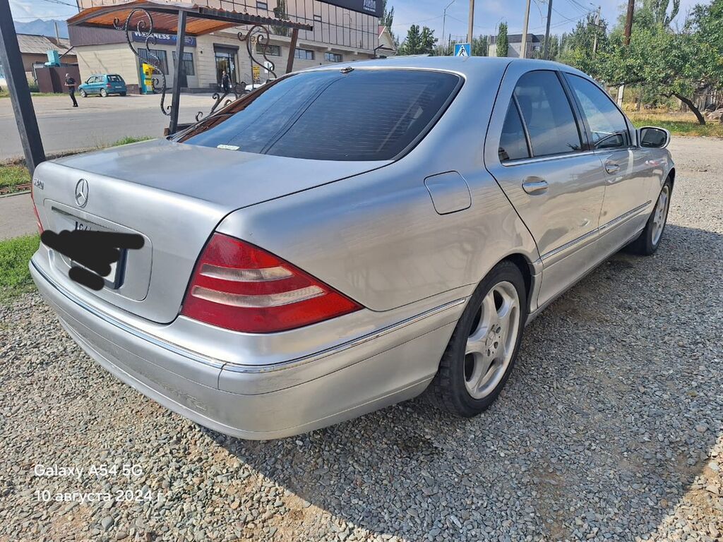 Mercedes-Benz 220: 2000 г., 3.2 л, Автомат, Бензин, Седан: фото 3