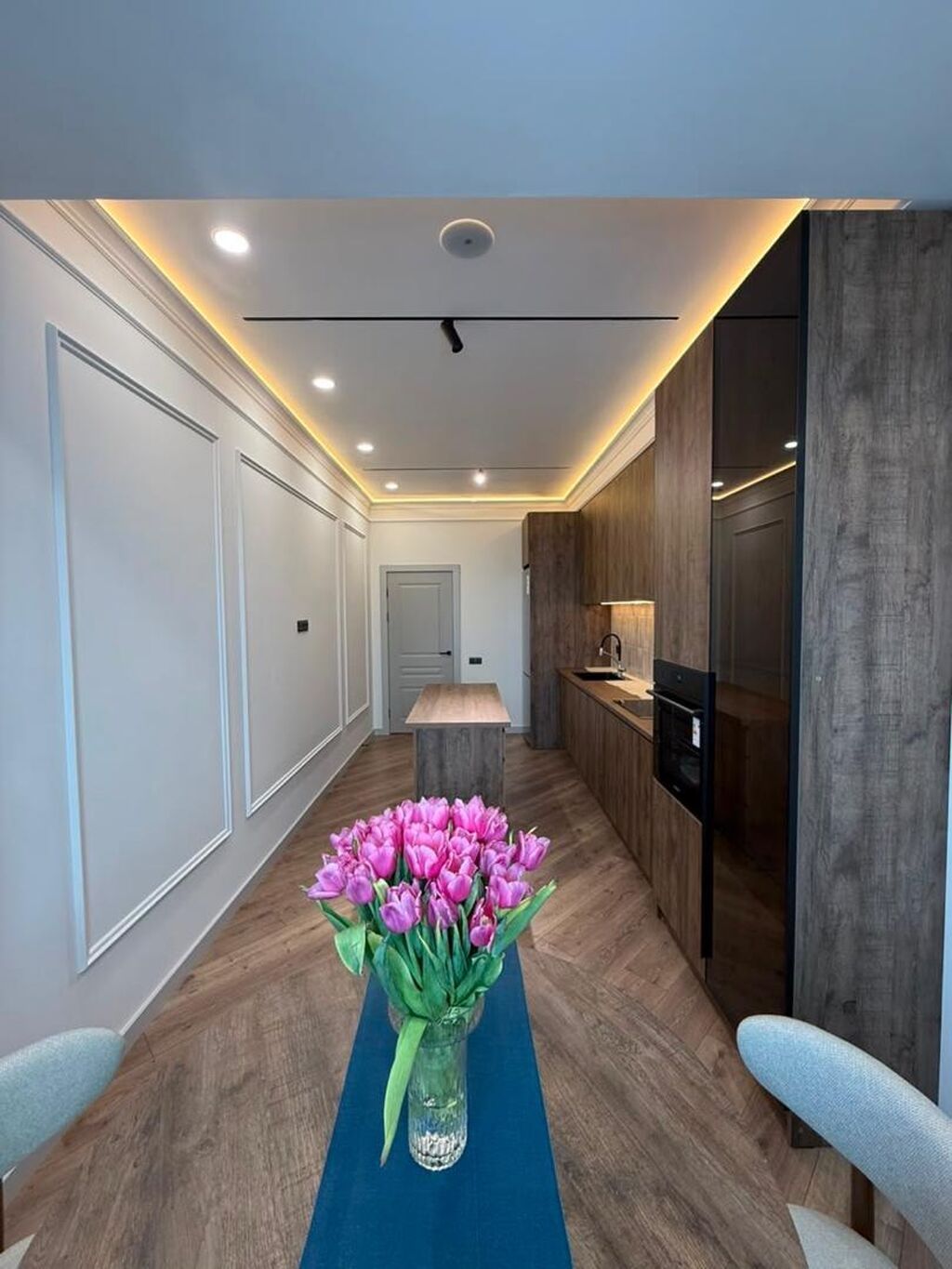 2 комнаты, 95 м², Асанбай мкр Элитка, 3 этаж, Дизайнерский ремонт: фото 7