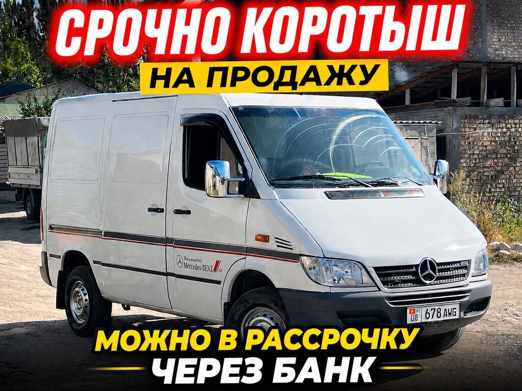Mercedes-Benz Спринтер: 2003 г., 2.2 л, Механика, Дизель, Бус: фото 1