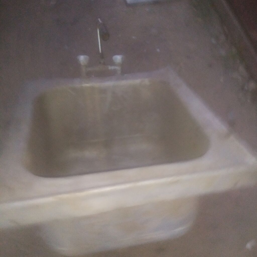 Раковина промышленная пищевая алюминиевая со смесителем. | 1500 KGS ...