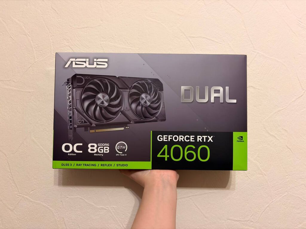Видеокарта для ПК, Б/у, Asus, GeForce RTX, 8 ГБ: фото 1