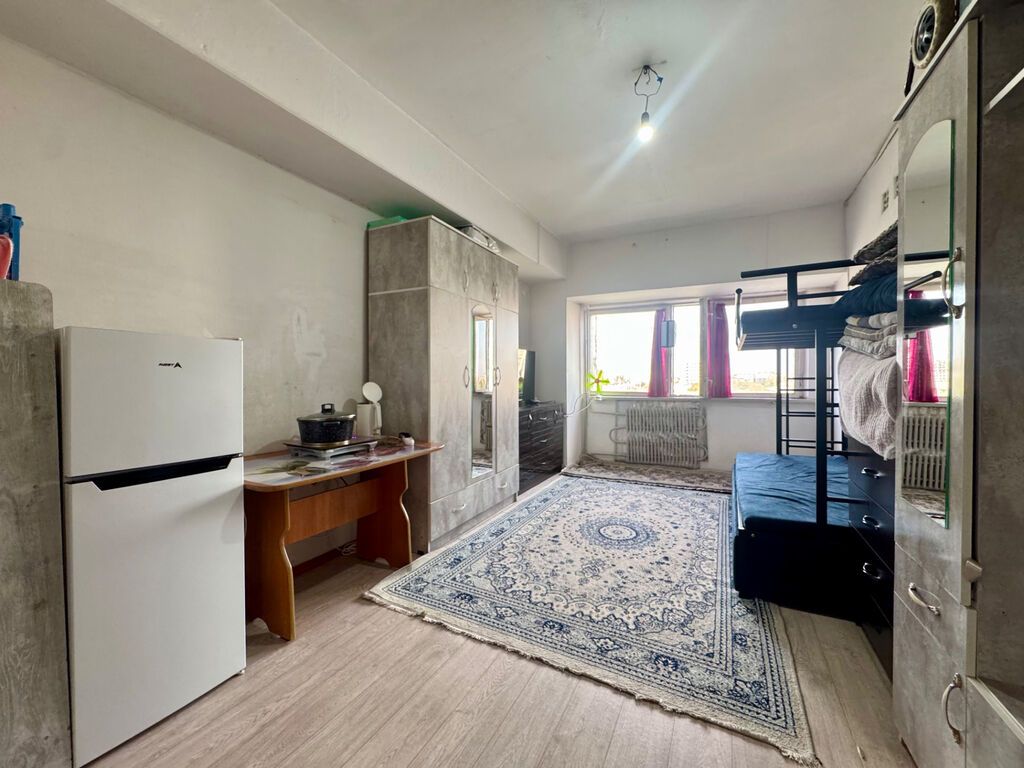 1 комната, 19 м², Ак-Эмир рынок Индивидуалка, 8 этаж, Свежий ремонт: фото 2