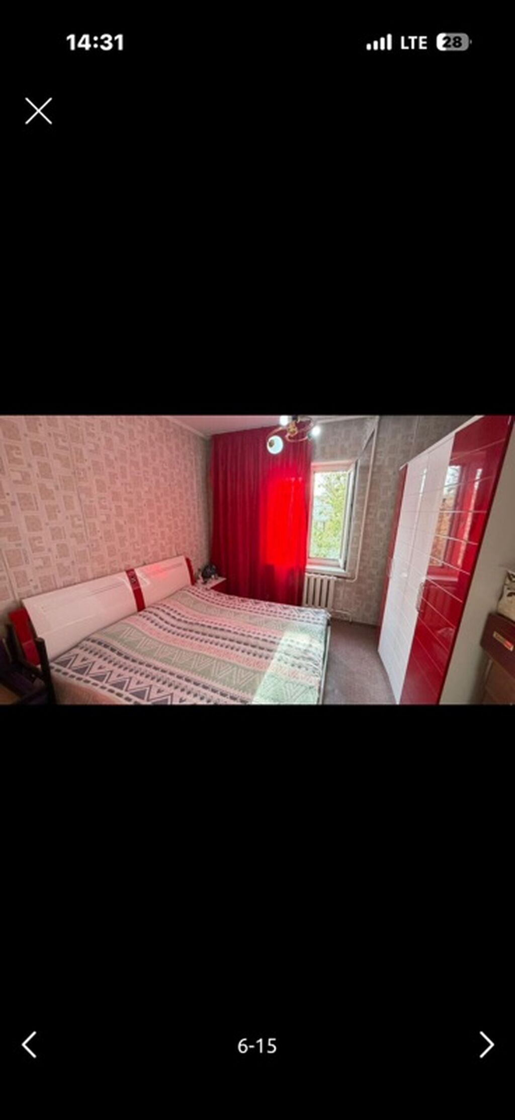 3 комнаты, 63 м², 106 серия, 4 этаж, Старый ремонт: фото 6