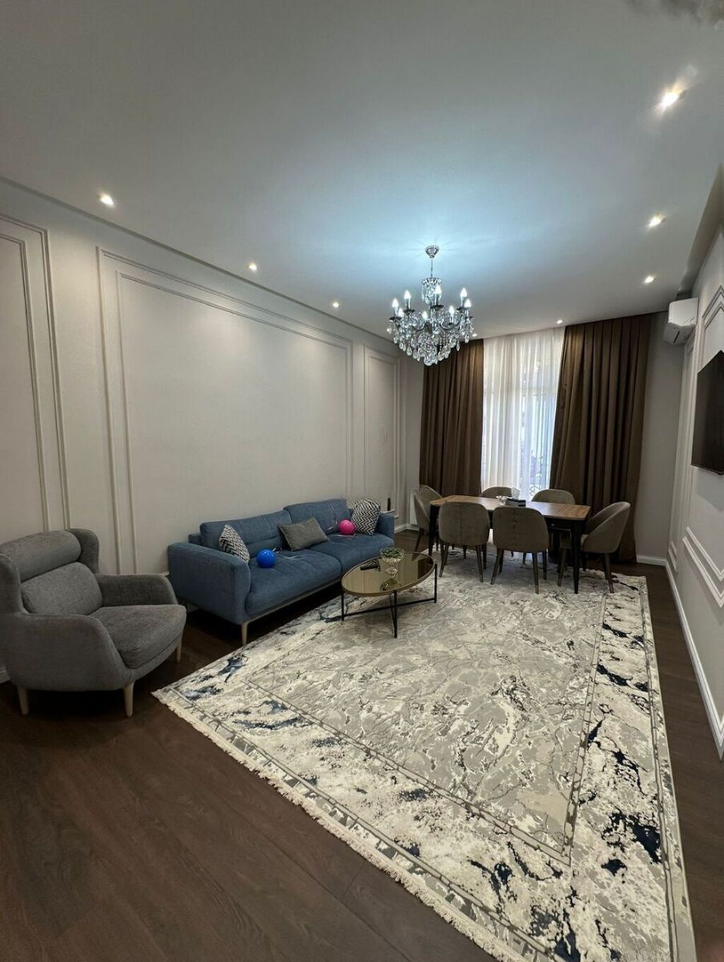 3 otaqlı, Yeni tikili, 98 kv. m