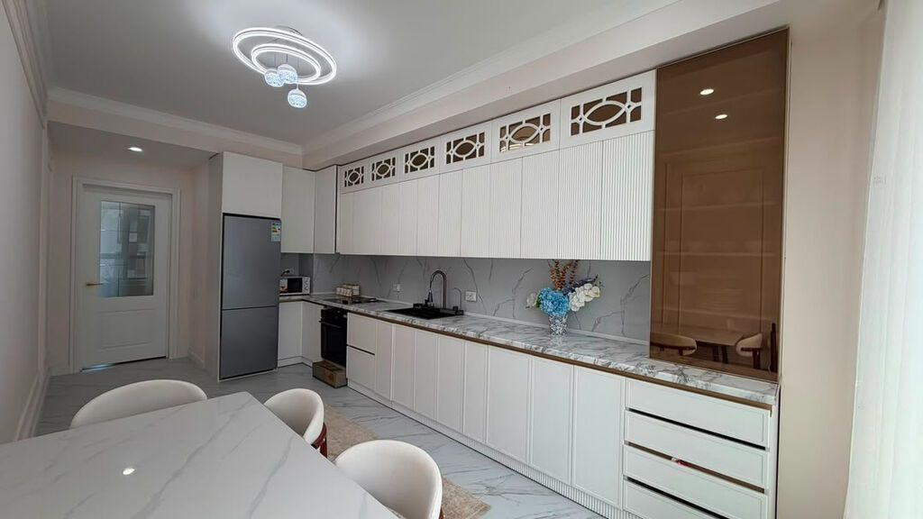 3 комнаты, 104 м², Элитка, Асанбай мкр Элитка, 11 этаж, Дизайнерский ремонт: фото 4