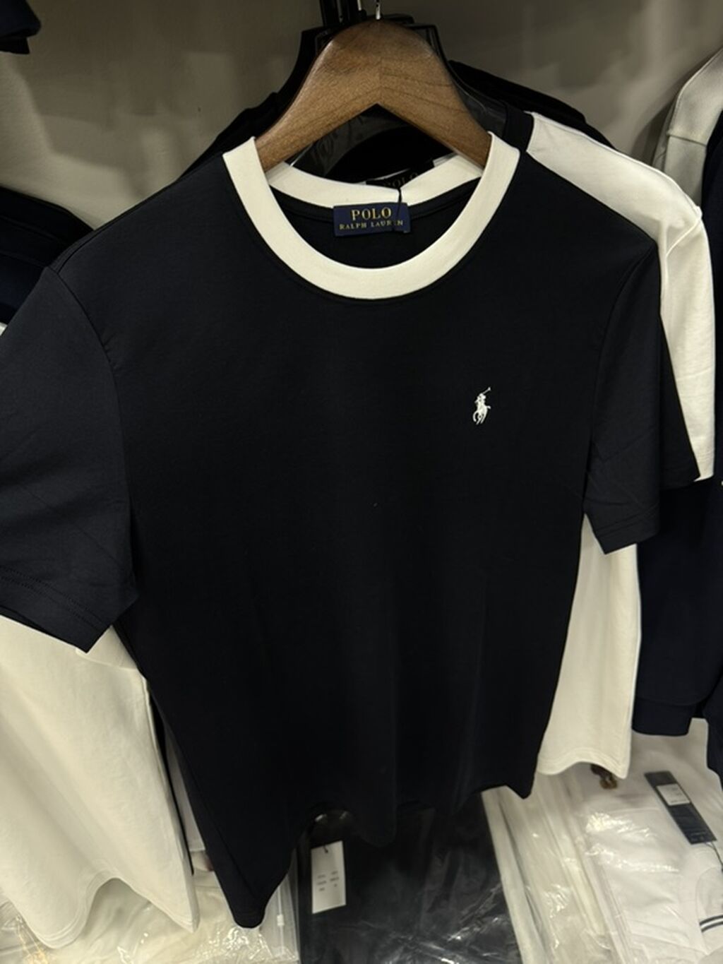 Мужская футболка, L, M, XL, Polo Ralph Lauren, Новый, цвет - Белый, Самовывоз: фото 2