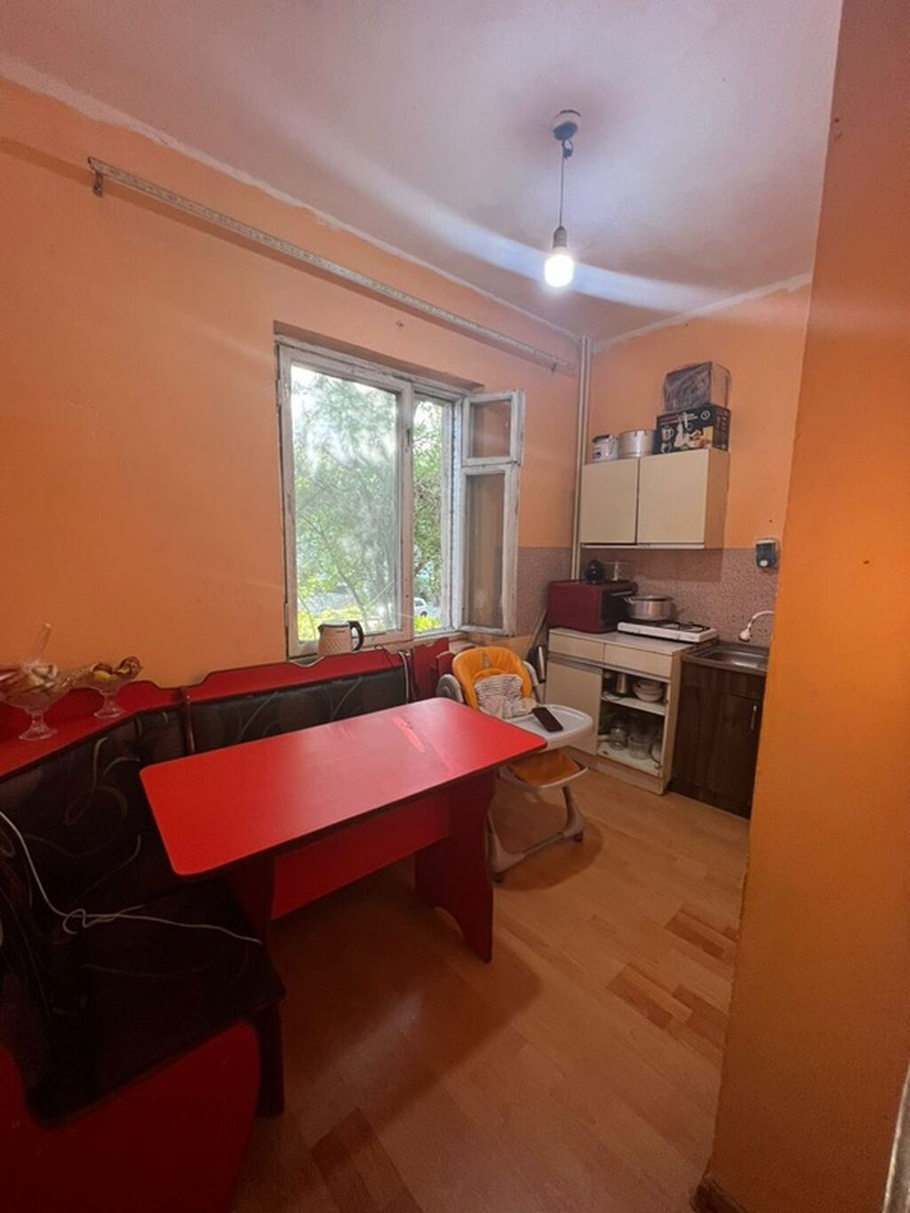 1 комната, 33 м², Аламедин-1 мкр 105 серия, 2 этаж, Старый ремонт: фото 4