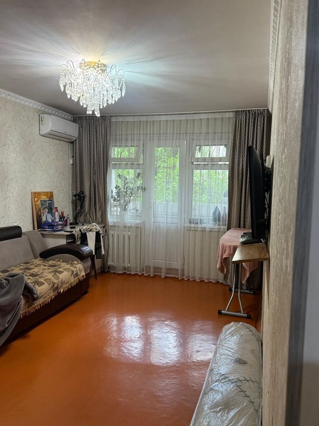 3 комнаты, 58 м², ул. Боконбаева / Гоголя 104 серия, 1 этаж, Косметический ремонт: фото 5