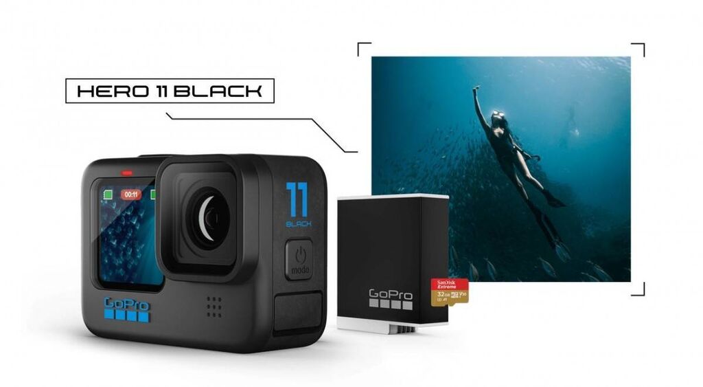 ▷ Cámara Gopro Hero 12 Black Y Bateria Enduro