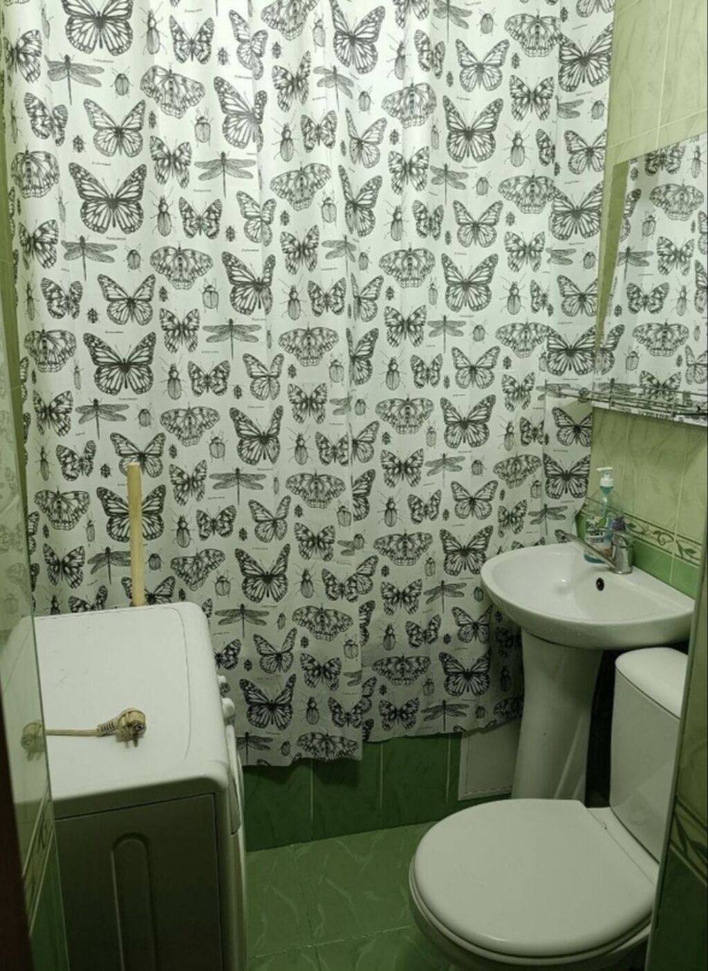 2 комнаты, 41 м², Ак-Кеме (старый аэропорт) Хрущевка, 3 этаж, Косметический ремонт: фото 7