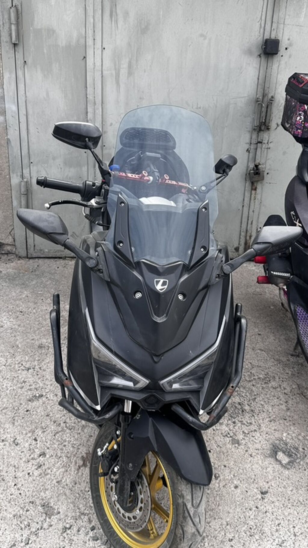 Zmax 200 куб инжекторный свет чорный сток зашитный дуга: фото 8