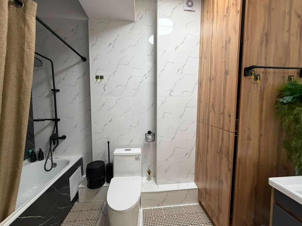 3 комнаты, 77 м², Пишпек Элитка, 11 этаж, Дизайнерский ремонт: фото 4