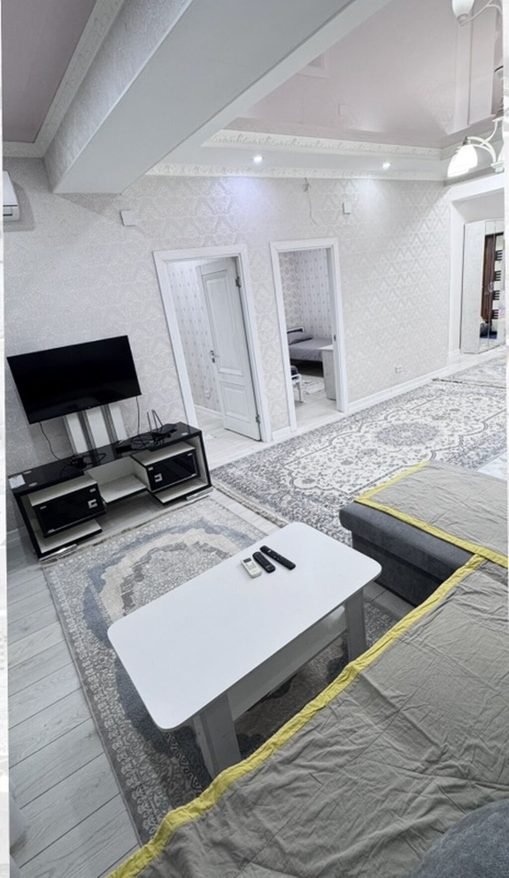 1 комната, 60 м², Бишкек Парк ТРЦ Элитка, 7 этаж, Евроремонт: фото 4