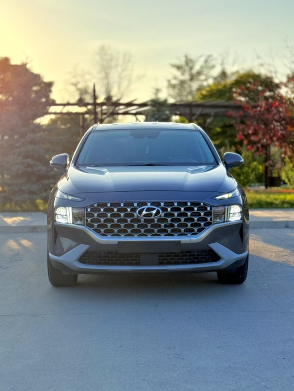 Hyundai Santa Fe: 2021 г., 2.2 л, Автомат, Дизель, Кроссовер: фото 2
