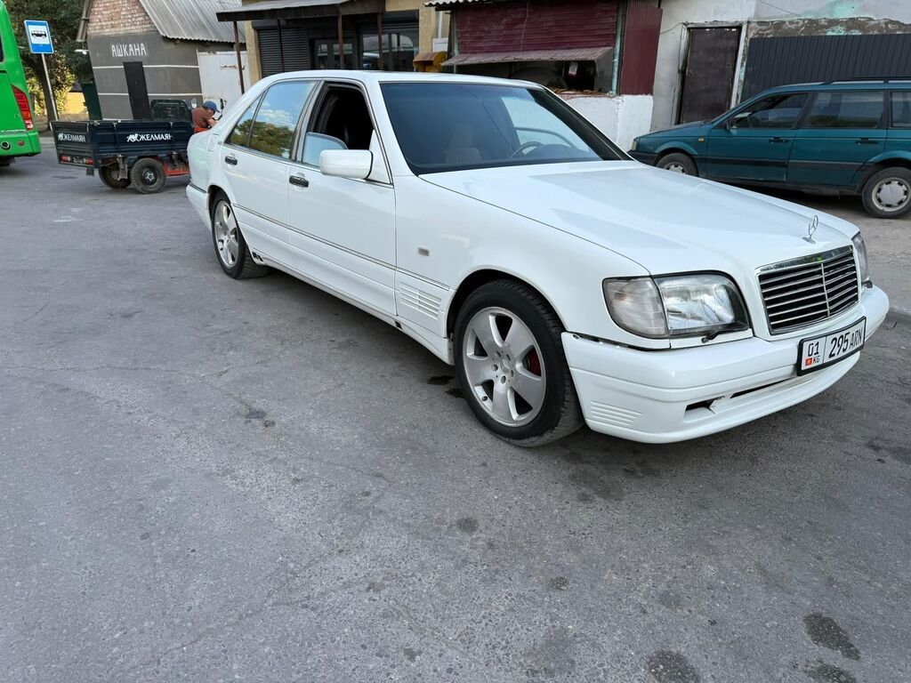 Mercedes-Benz S-Class: 1996 г., 6 л, Автомат, Бензин, Седан: фото 8