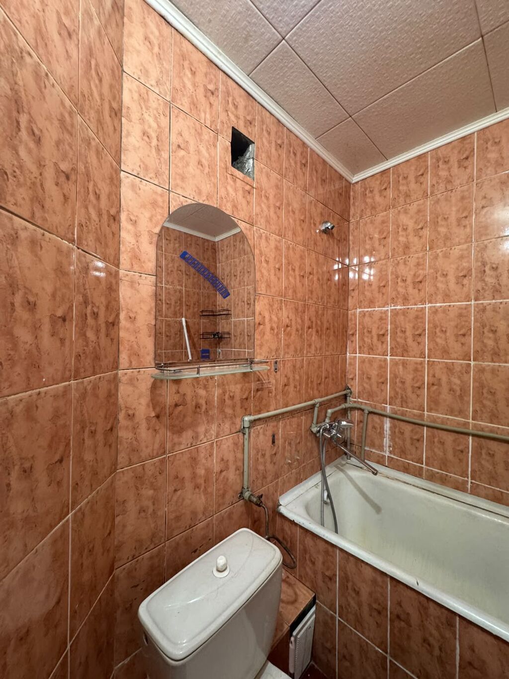 1 комната, 29 м², Ата-Тюрк парк Хрущевка, 3 этаж, Старый ремонт: фото 4