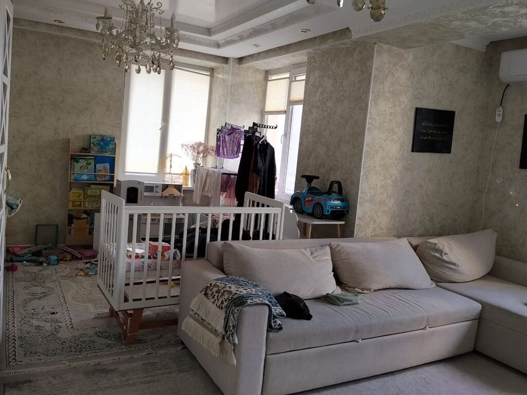 2 комнаты, 63 м², 12 мкр Элитка, 2 этаж, Евроремонт: фото 4