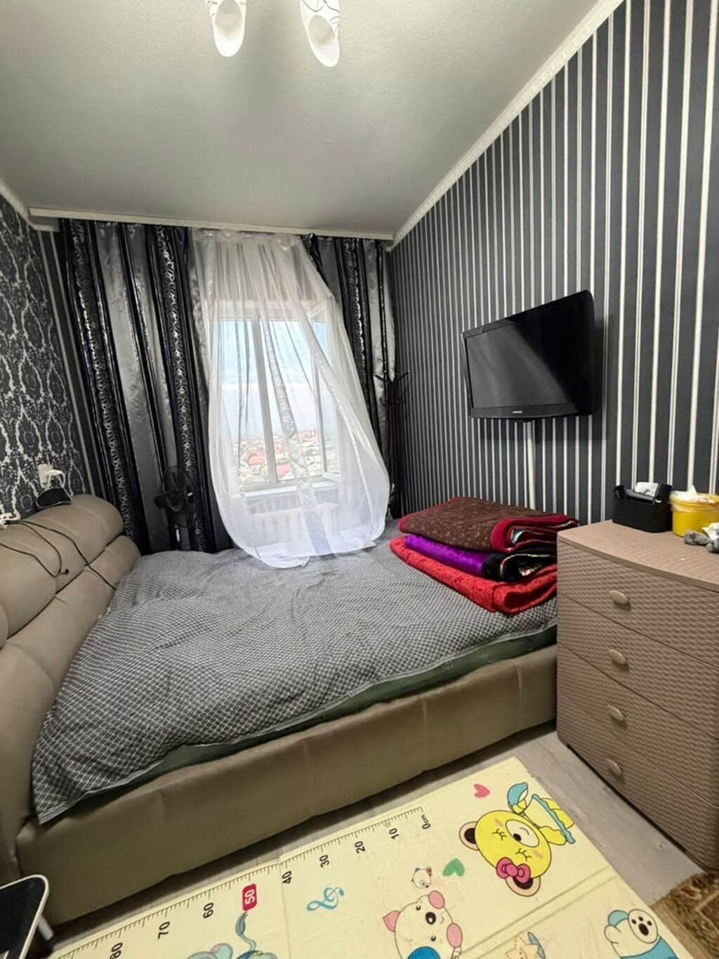 3 комнаты, 62 м², Тунгуч мкр 106 серия, 7 этаж, Старый ремонт: фото 8