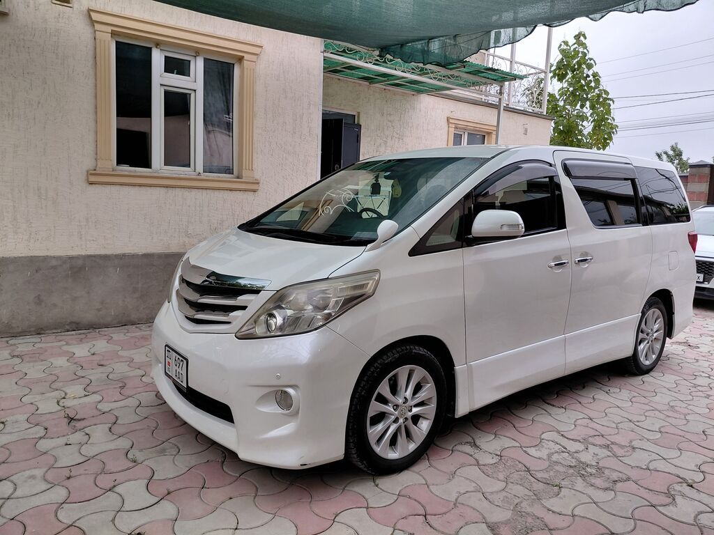 Toyota Alphard: 2008 г., 3.5 л, Автомат, Бензин, Минивэн: фото 1