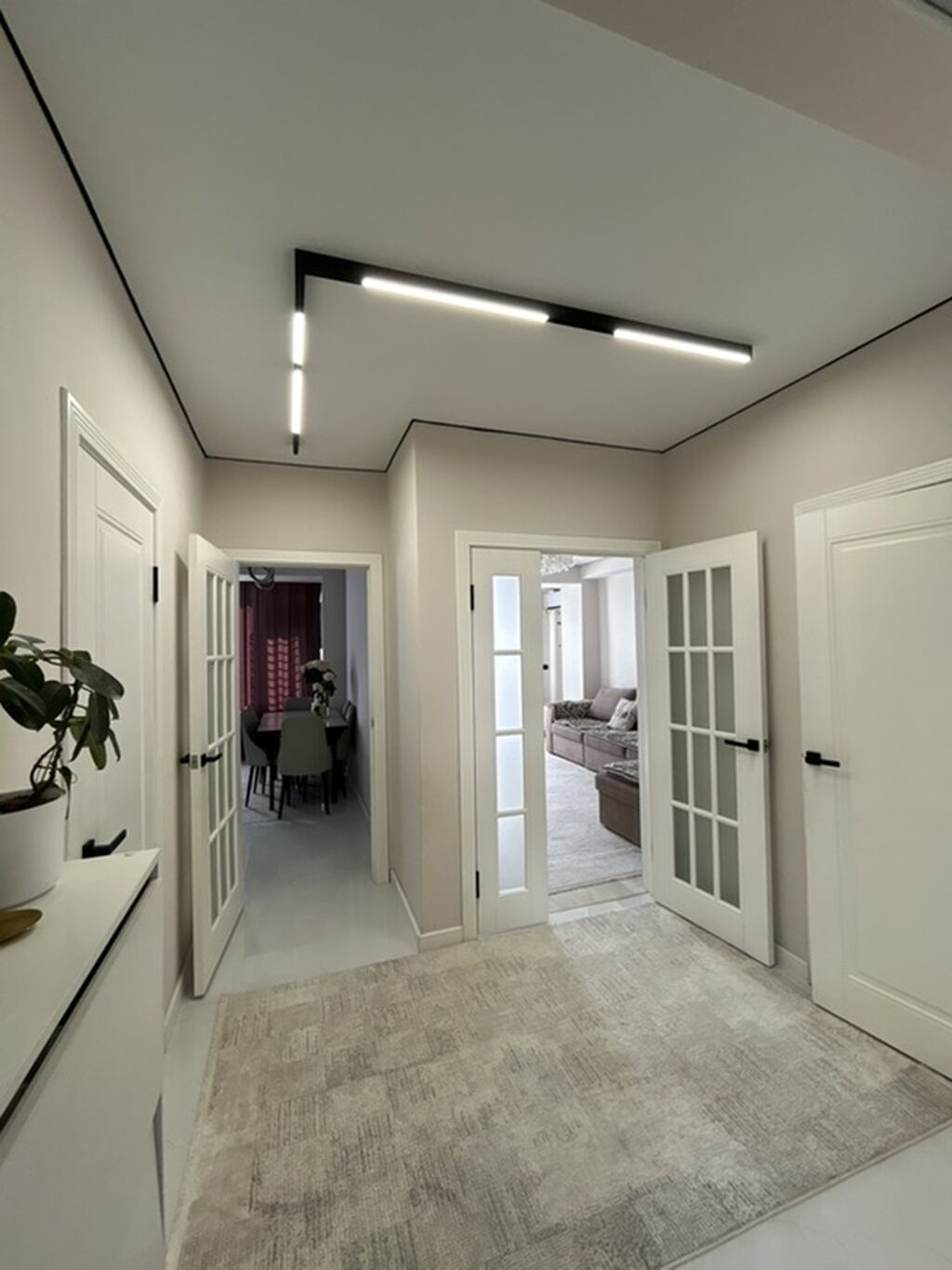 1 комната, 46 м², Асанбай мкр Элитка, 3 этаж, Дизайнерский ремонт: фото 4