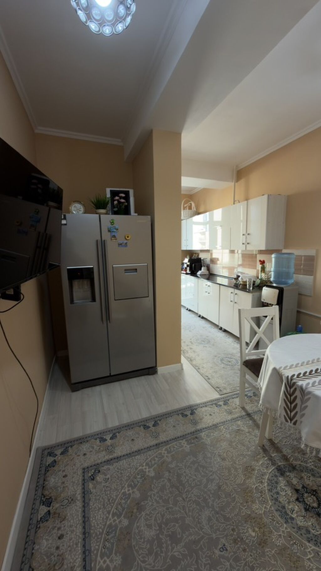 3 комнаты, 74 м², Кок-Жар мкр 3 этаж, Косметический ремонт: фото 4