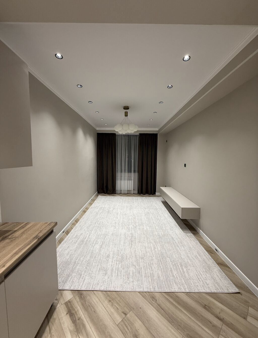 1 комната, 38 м², Тунгуч мкр Элитка, 9 этаж, Свежий ремонт: фото 4