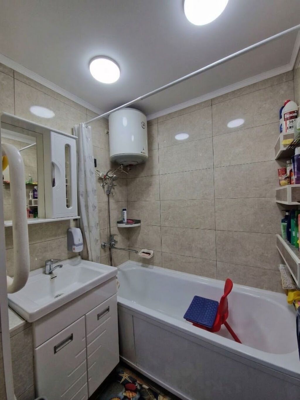 2 комнаты, 50 м², Аламединский рынок / базар Индивидуалка, 5 этаж, Евроремонт: фото 3
